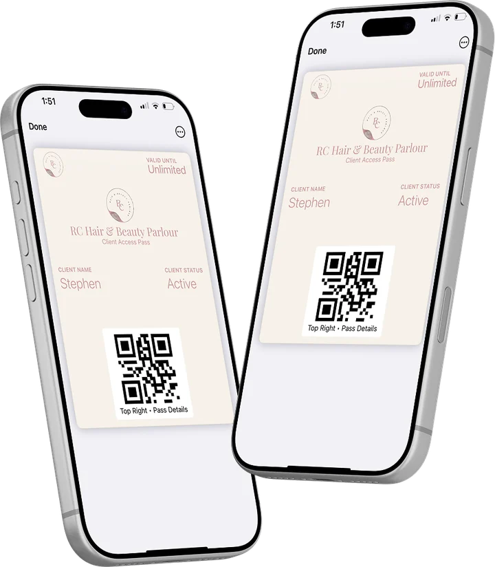 The RC pass in a phone wallet